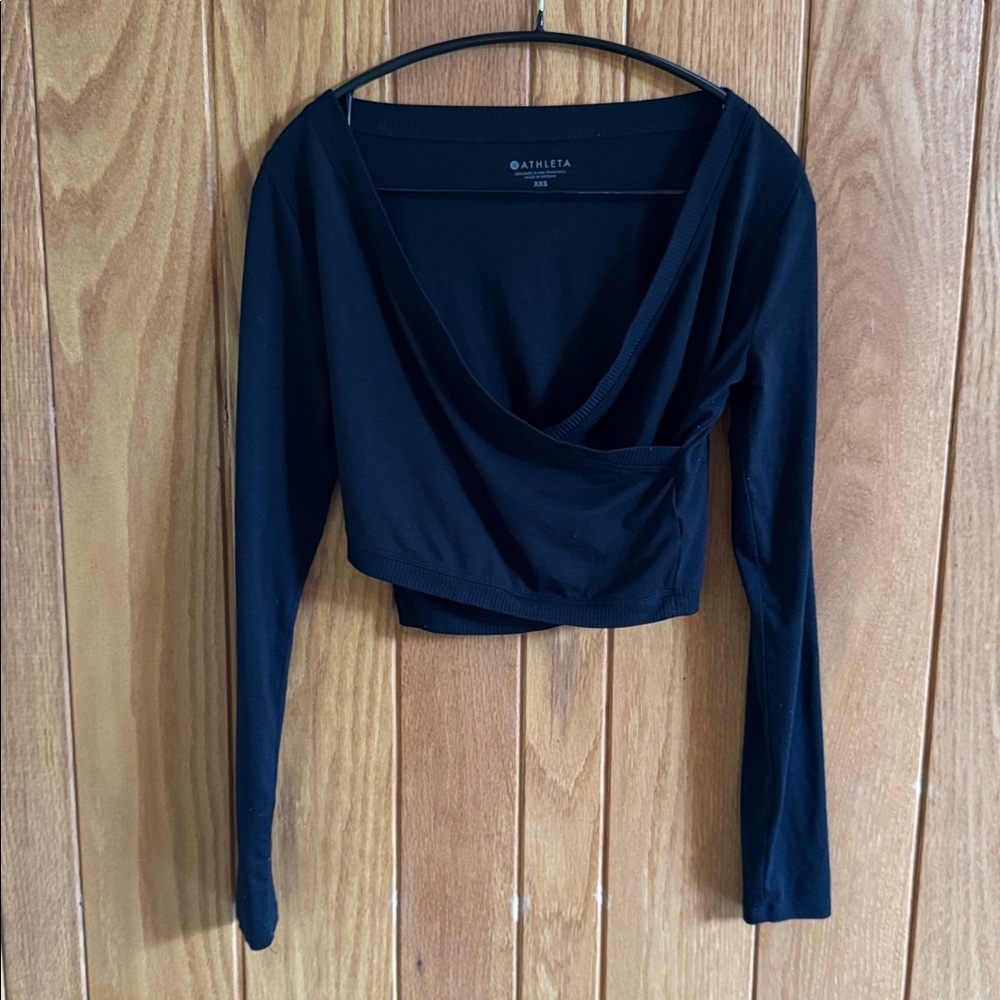 Althleta Wrap Crop Top